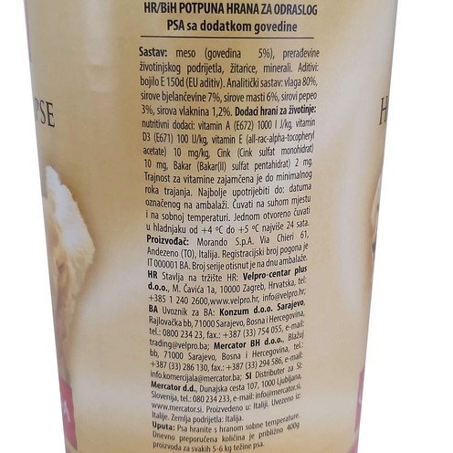 Rial Hundefutter Rind 1,25 kg