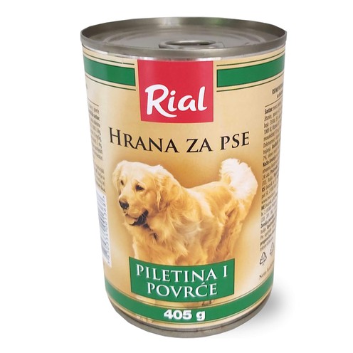 Rial hrana za pse piletina i povrće 405 g