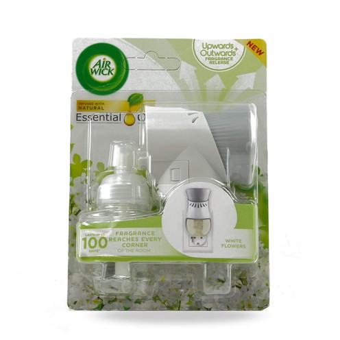 Airwick White Flowers električni osvježivač zraka komplet