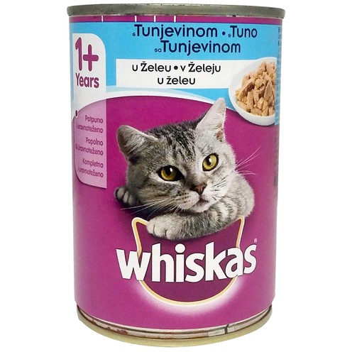 Whiskas Katzenfutter Lachs in Gelee 400 g