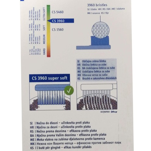 ZAHNBÜRSTE CURAPROX CS3960 (3 Stück)