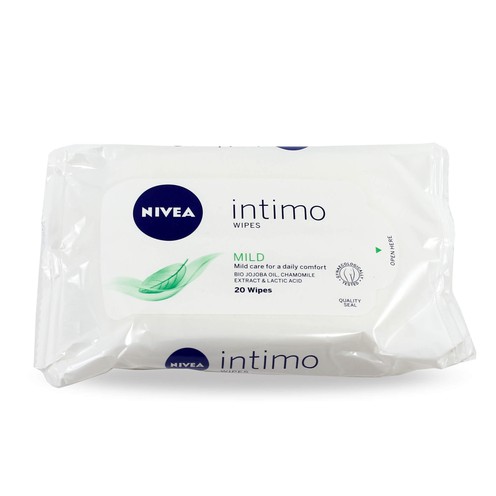 Nivea Intimo Mild Comfort Intimpflege-Tücher, 20 St