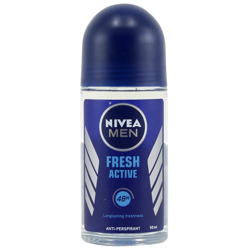 Nivea Men Fresh Active roll-on deodorant 50 ml