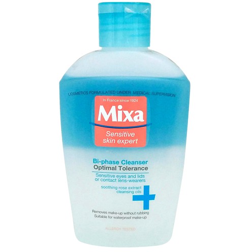 MIXA dvofazni odstranjivač šminke 125 ml