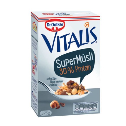 Vitalis SuperMüsli 30% Protein 375 g Dr. Oetker