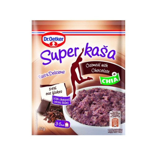 Super kaša s čokoladom i chia sjemenkama Dr. Oetker 50 g