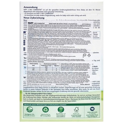 HiPP 3 Bio Combiotic 600 g