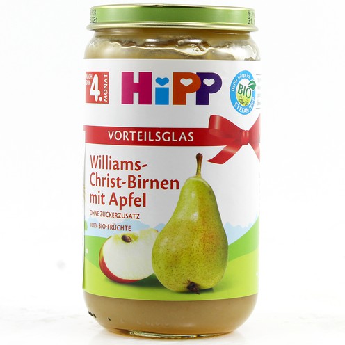 Hipp kruške viljamovke s jabukom 250 g