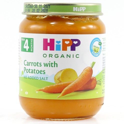 HiPP Früh-Möhren mit Kartoffeln 125 g