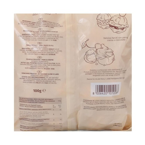 Baskets for Princess donuts Pavone 200 g