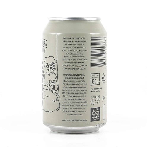 Garden Pilsner Beer 0,33 l