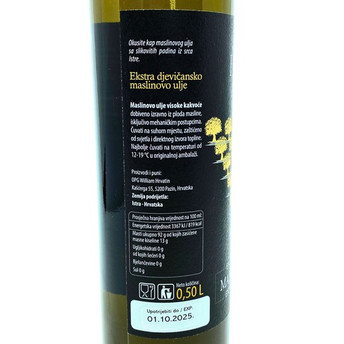 Extra virgin olive oil Hrvatin 0,5 l