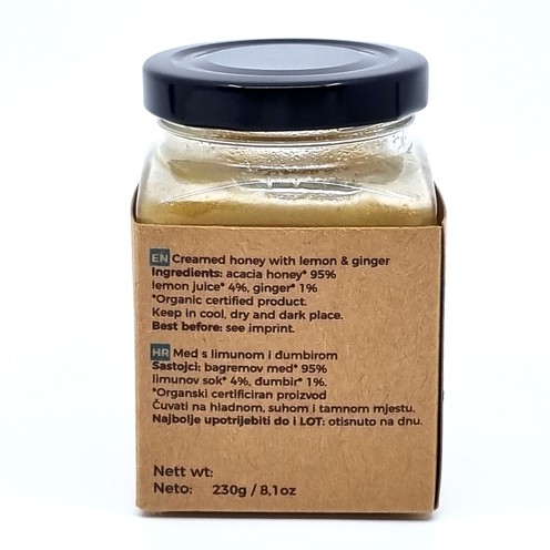 Green&More krem med s đumbirom i limunom 230 g