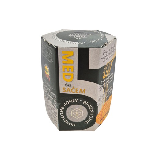 Acacia honey with honeycomb 250 g