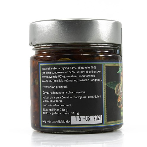 Semi-Dried Tomatoes in Olive Oil 230 g