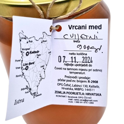 Cvjetni med OPG Čehić 900 gr
