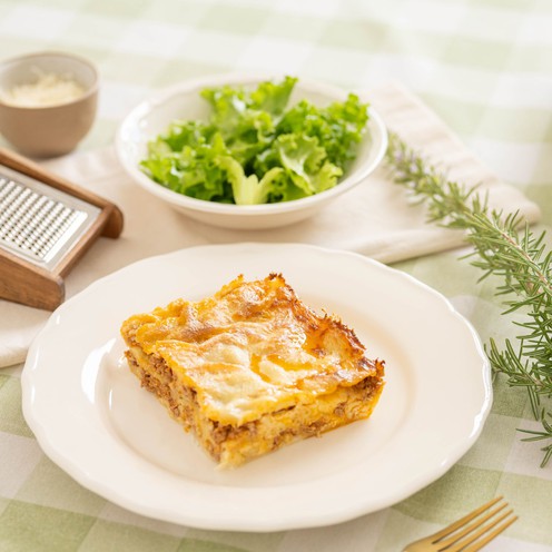 Menu: pasticcio i zelena salata za 2 osobe