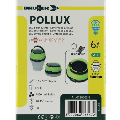 Solarna svjetiljka Pollux