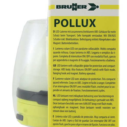 Solarna svjetiljka Pollux
