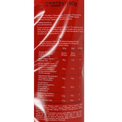 Čipi čips paprika 190 g