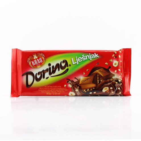 Dorina čokolada s lješnjakom 80 g