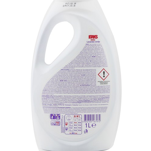 Faks Lavendel & Strohblumen flüssiges Waschmittel 1 l
