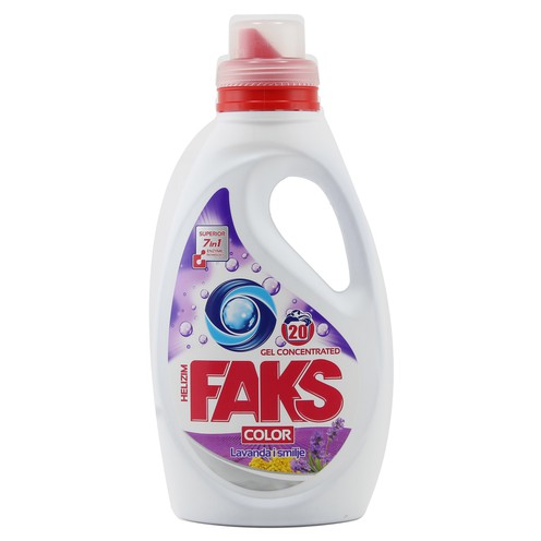 Faks Lavendel & Strohblumen flüssiges Waschmittel 1 l