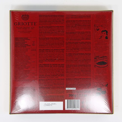 Griotte praline 204 g