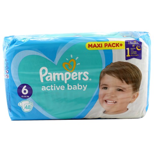 Pampers Jumbo Diapers 48/1