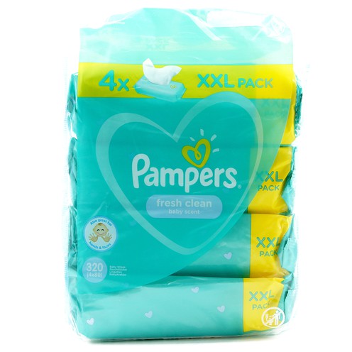 Pampers Wet Wipes 80/1 x 4