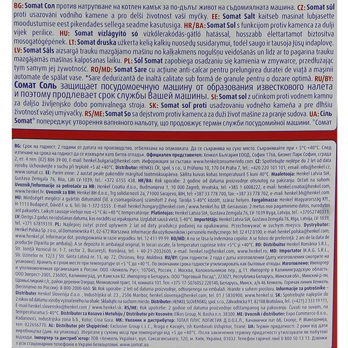 Somat Geschirrspül-Salz 1,5 kg