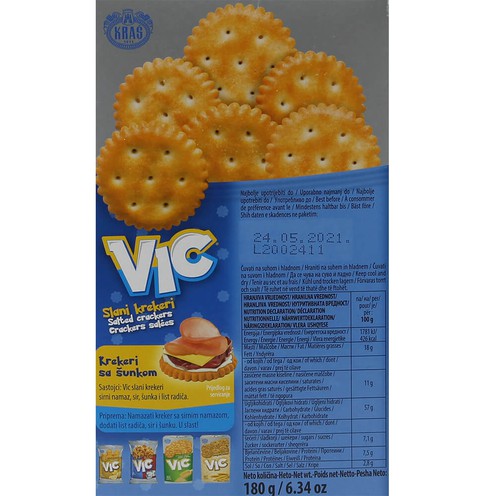 Vic slani krekeri 180 g