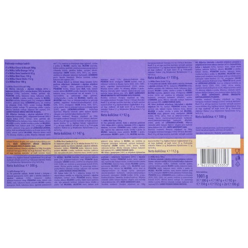 Milka Božićni paket 1001 g + ukrasna kugla