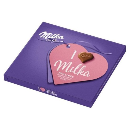Milka Erdbeer Pralinen 110 g