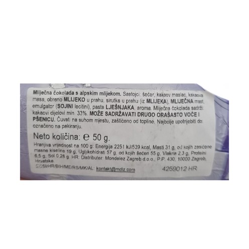 Milka Schneemann 50 g