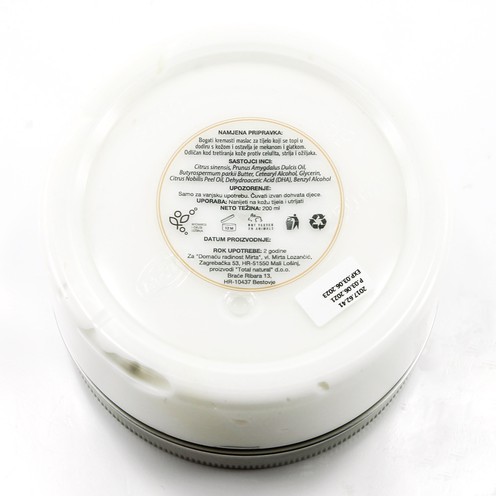 Mandarin body butter Mirta 250 ml