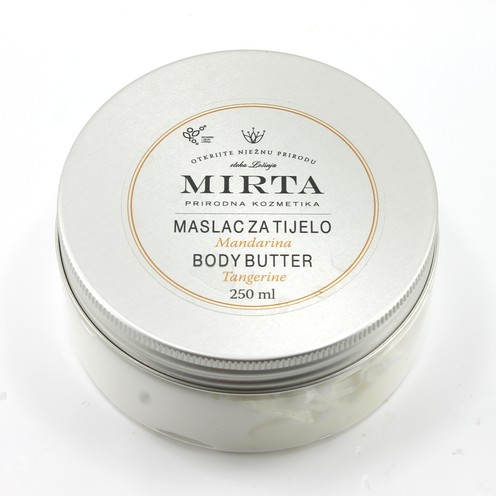 Mandarin body butter Mirta 250 ml
