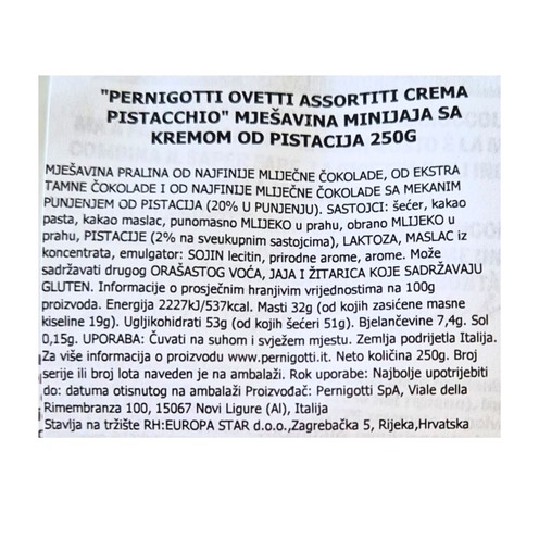 Mix Mini-Schokoladeneier Pernigotti 250 g