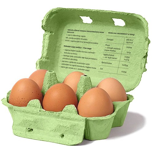 Istrian Free Range A Class Eggs 6/1