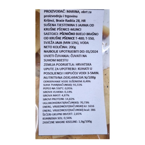 Mlinci 200 g