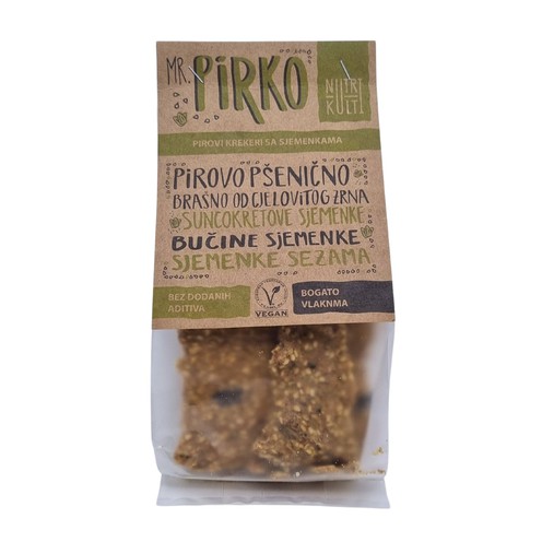 Mr. Pirko - spelt crackers with seeds 100 g