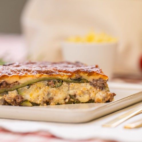 Zucchini mussaka for 2 persons (650 g)