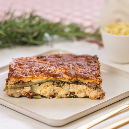 Zucchini mussaka for 2 persons (650 g)