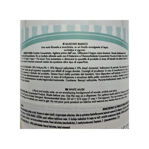 Miris za rublje ''Il bucato di Adele'' – Muschio bianco 500 ml