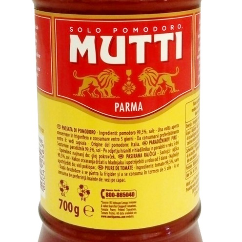 Passierte Tomaten Mutti 700 g