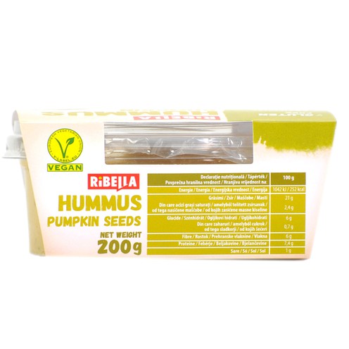 Ribella Hummus Pumpkin seeds 200 g