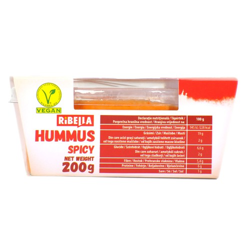 Ribella Hummus Spicy 200 g 