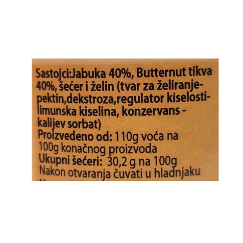 Butternut-Kürbis-Apfel-Aufstrich 370 g