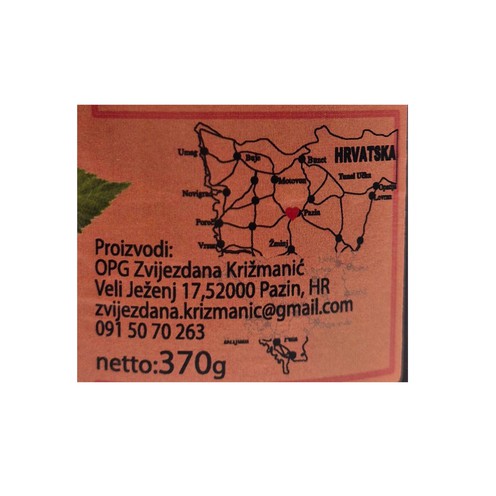 Strawberry and blackberry spread 370 g