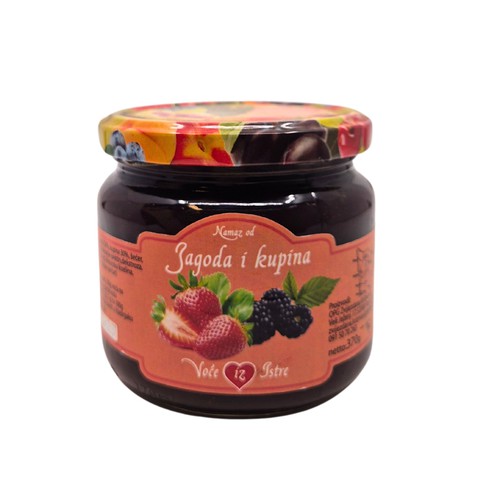 Strawberry and blackberry spread 370 g